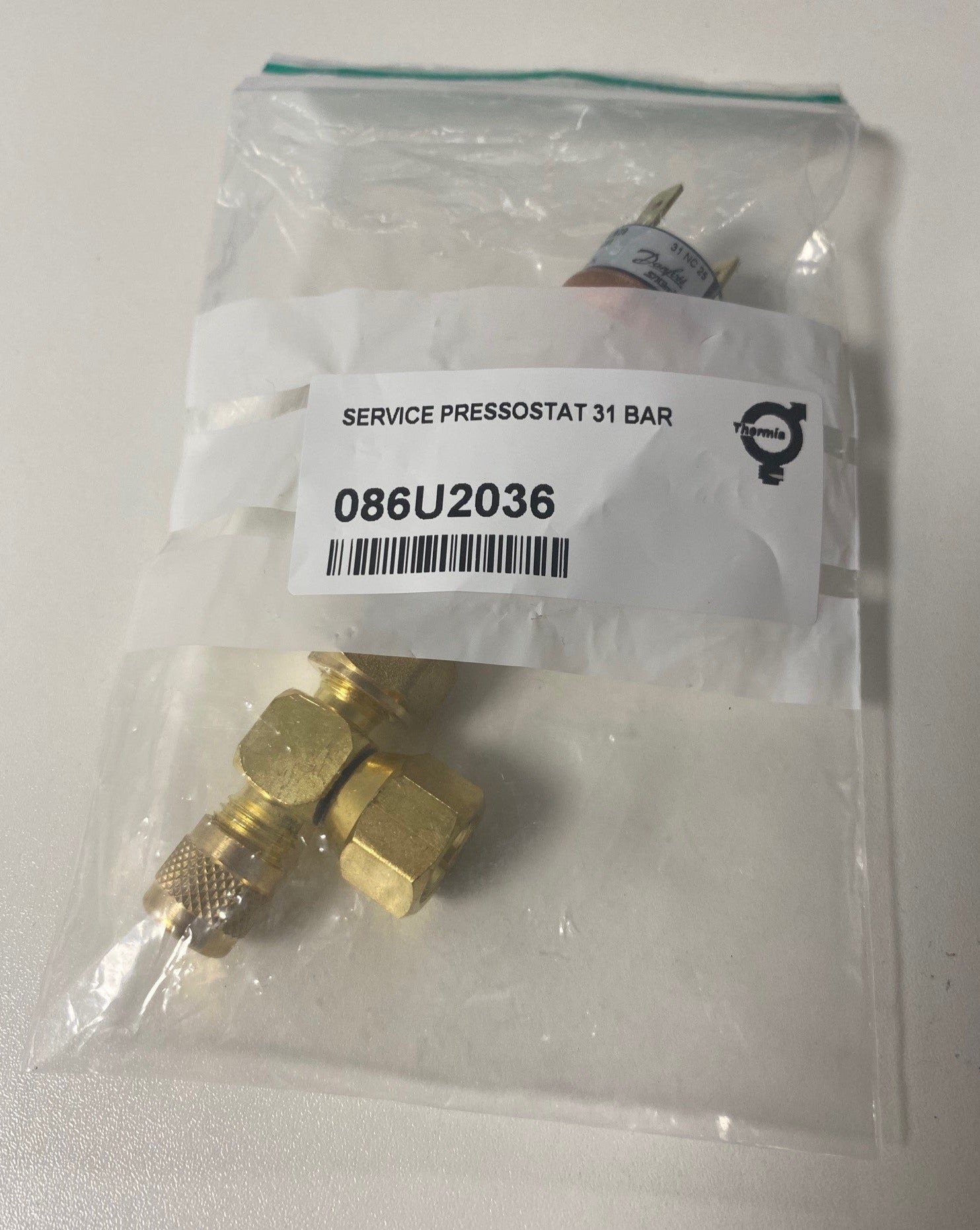 Thermia / Danfoss Service Pressostat 31 Bar - 086U2036 / 334804