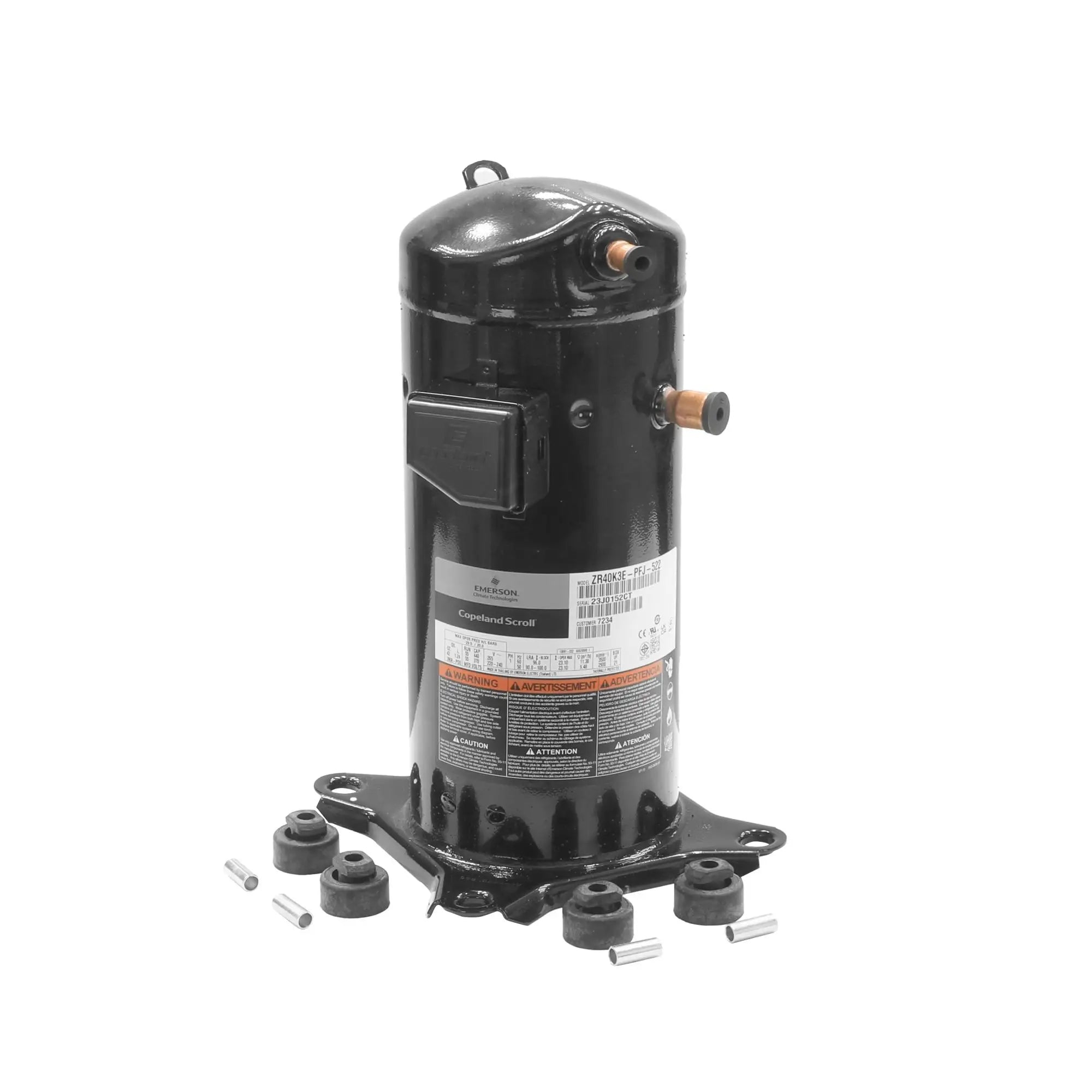 Copeland Scroll Compressor (ZR40K3E-PFJ-522) - 8809314