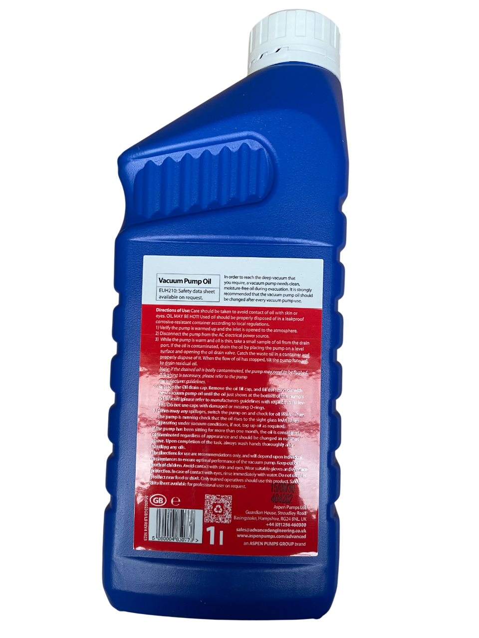 Advanced Vac Pump Oil 1 Ltr - S145023GB