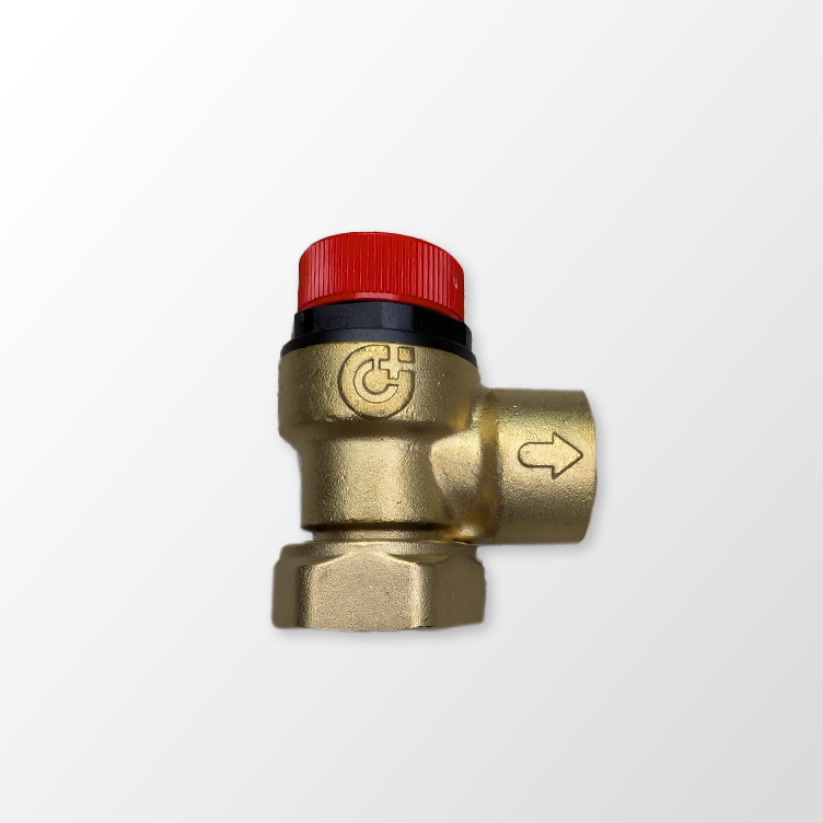 Caleffi – 6 Bar Pressure Relief Valve 3/4″ Loose Nut to 1/2″ BSP - 311501