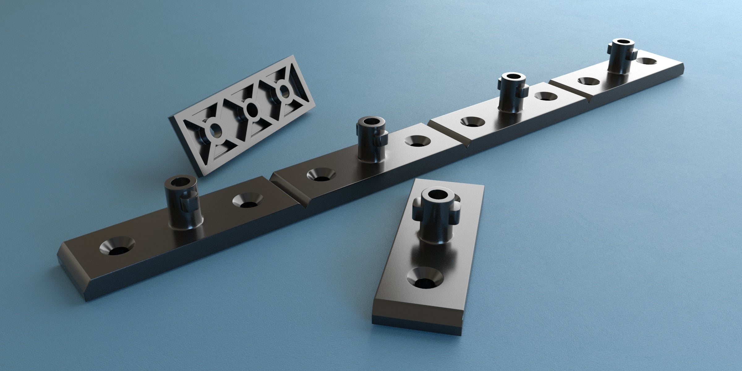 Ecoclip Base Plate Black (Eco Clip)