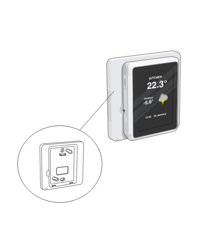 NIBE RMU S40 Room Unit - 067650