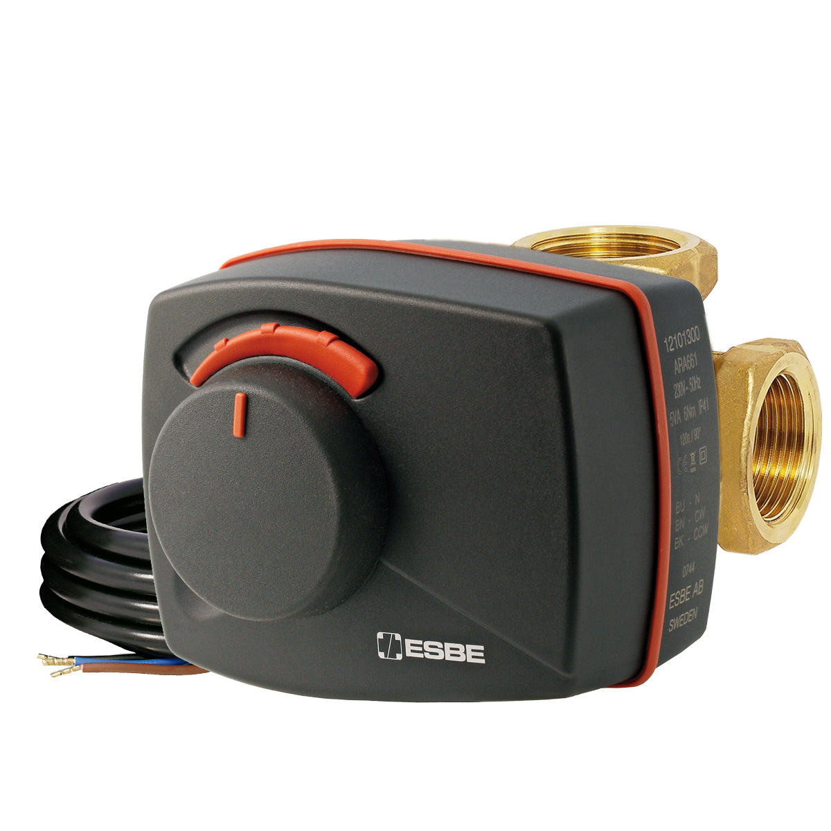 ESBE Rotary Unit VRG130 + ARA600 3-Point Actuator and Mixing Valve