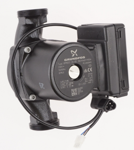 black nibe GRUNDFOS pump