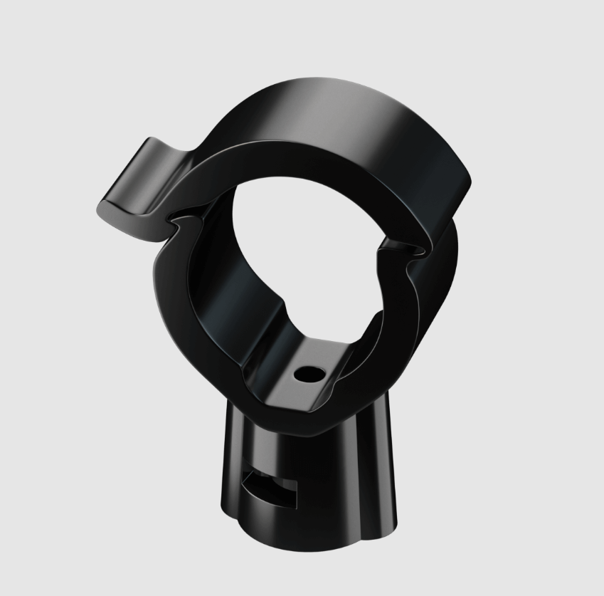 ecoclip black 22mm