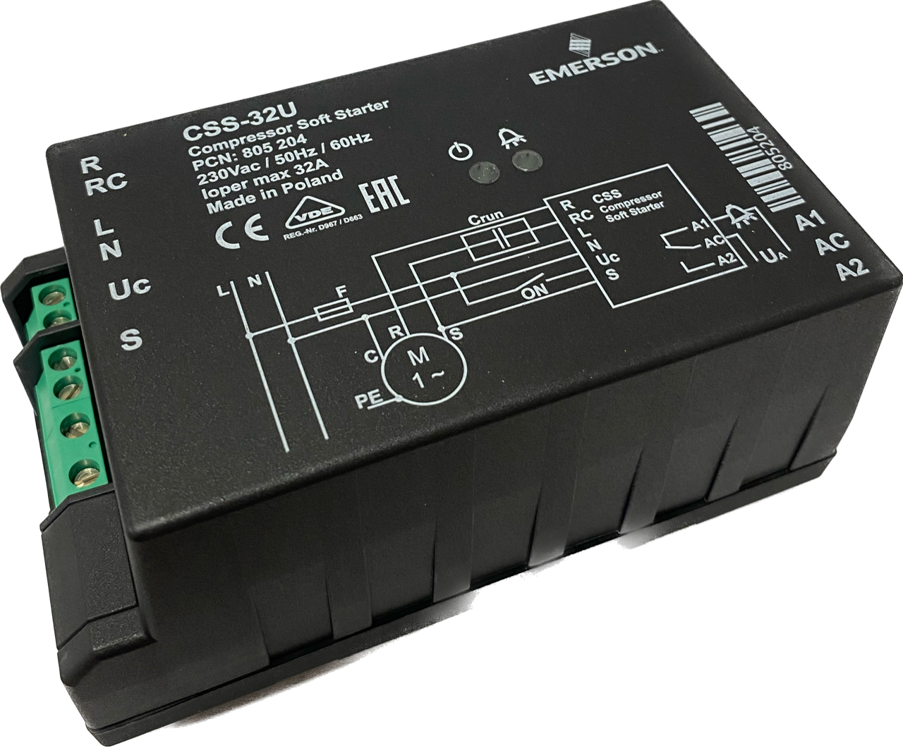 CSS-32U Emerson Soft Start, For Single-Phase Compressors
