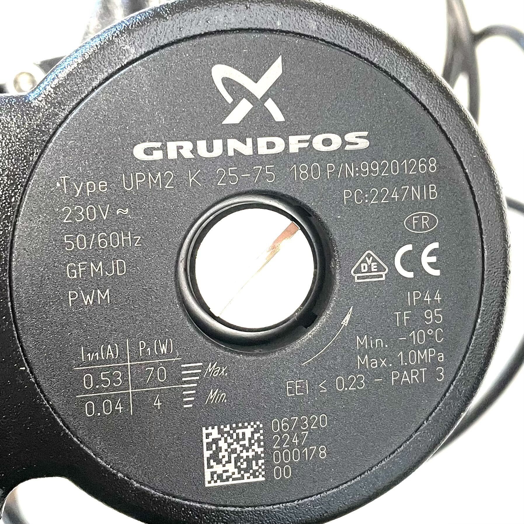 NIBE CPD 11-25/75 Speed Controlled Circulation Pump - 067320