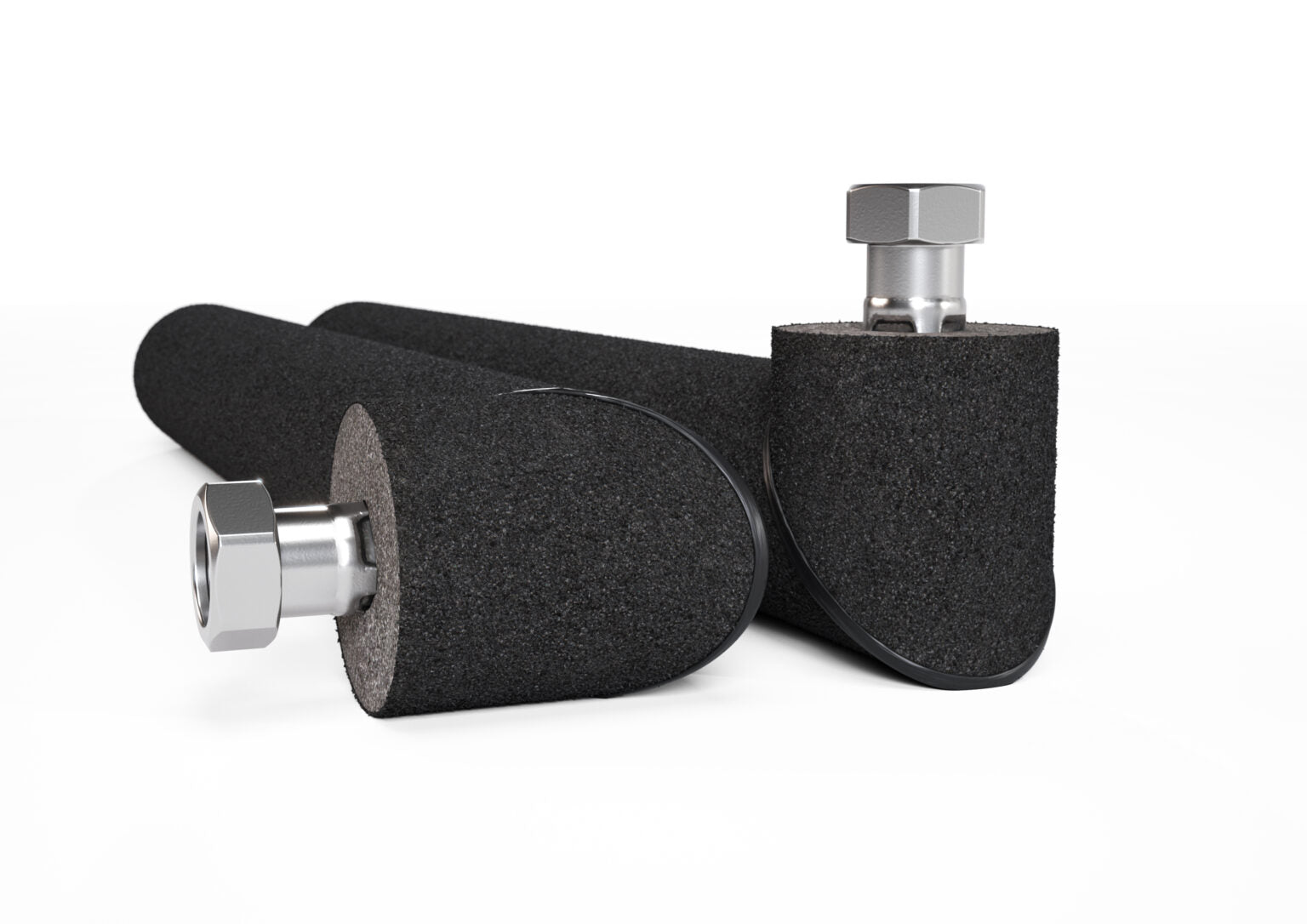 Inta 750mm Insulated Hoses w/ Elbow 1