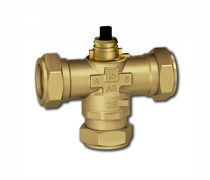 LK 525 3W Valve Body - Compression Fitting 28mm - 066399