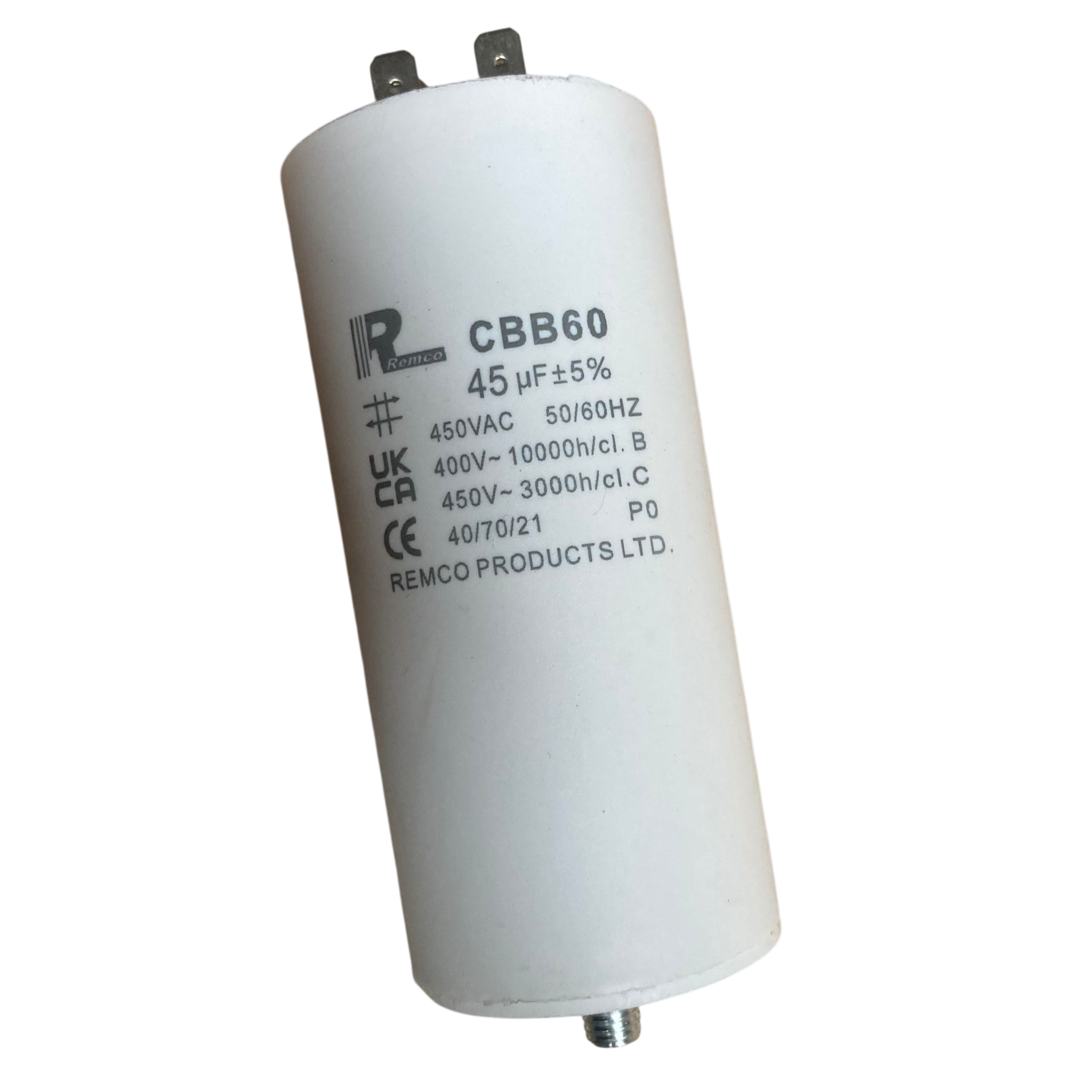 Remco S2 Run Capacitor 45mf - CBB60