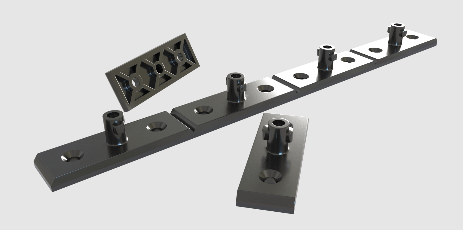 ecoclip base plate in black